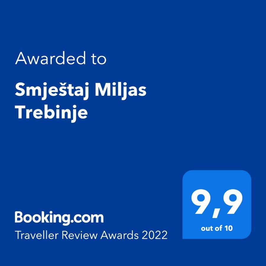 Hotel Smjestaj Miljas Trebinje Exterior foto
